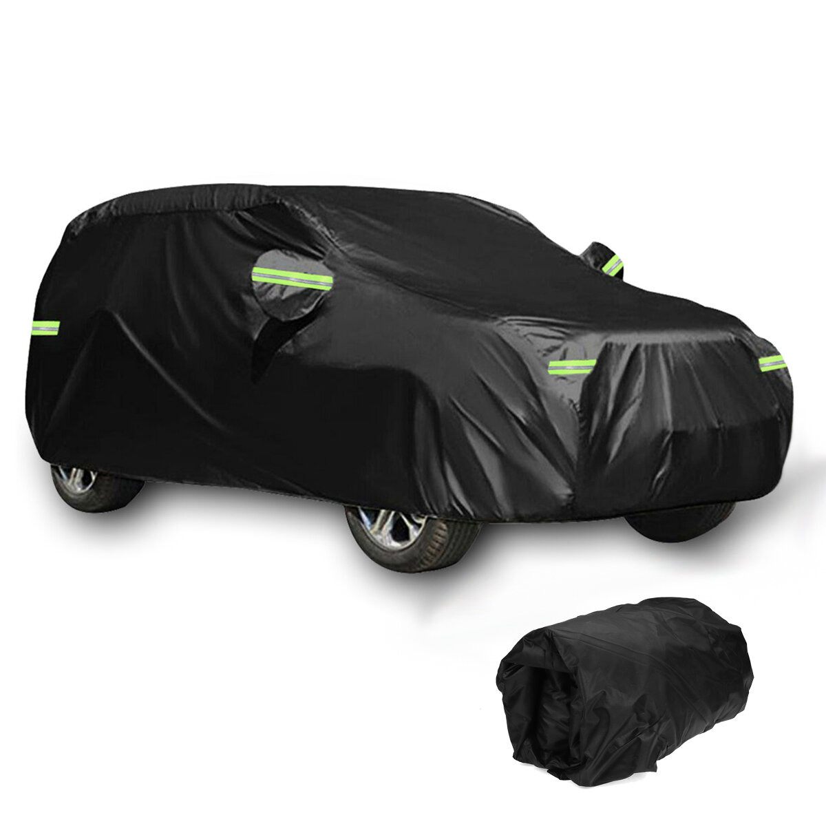 Universal Full SUV Car Cover Outdoor Sun UV Snow Dust Rain Resistant P